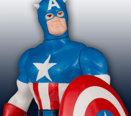 Jumbo Captain America Action Figure for Sale