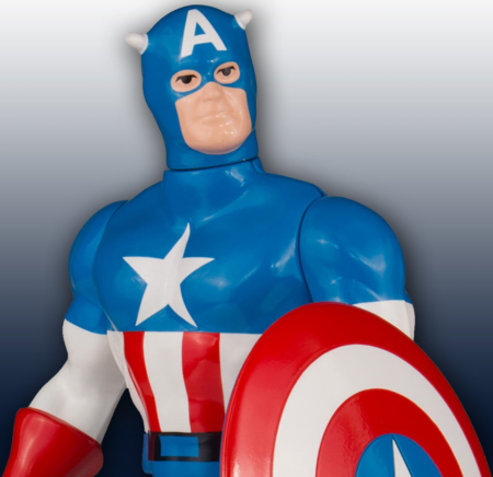 Jumbo Captain America Action Figure for Sale